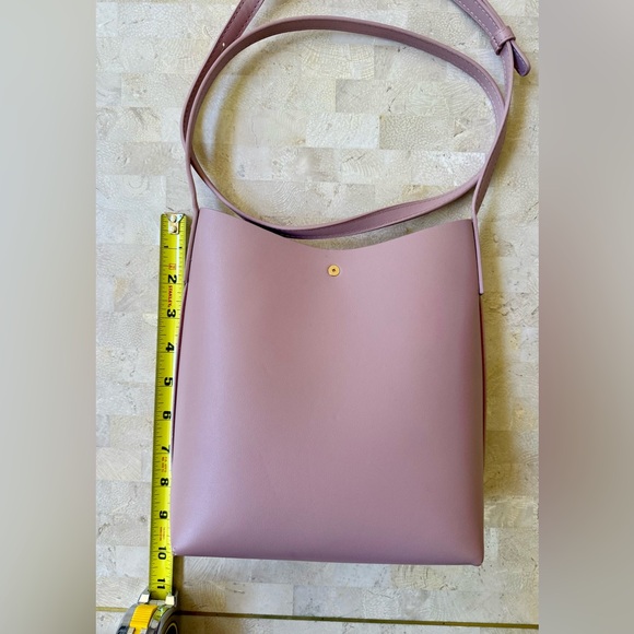 Anthropologie Bag Purse Samara Medium‎ Shoulder Peony Vegan Leather Handbag - Picture 6 of 9